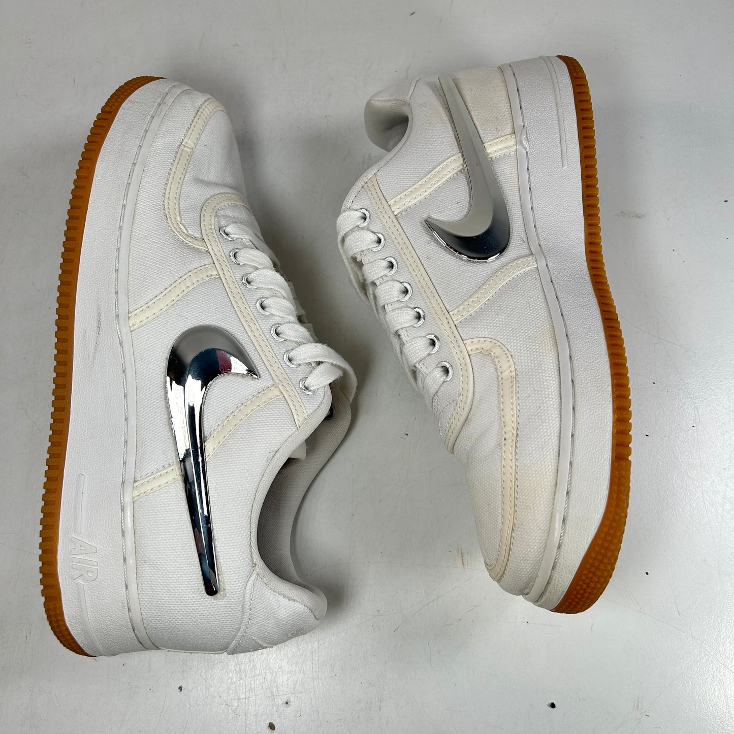 AQ4211 100 Nike Air Force 1 Low Travis Scott (AF100) [USED] - 9 M (Used)