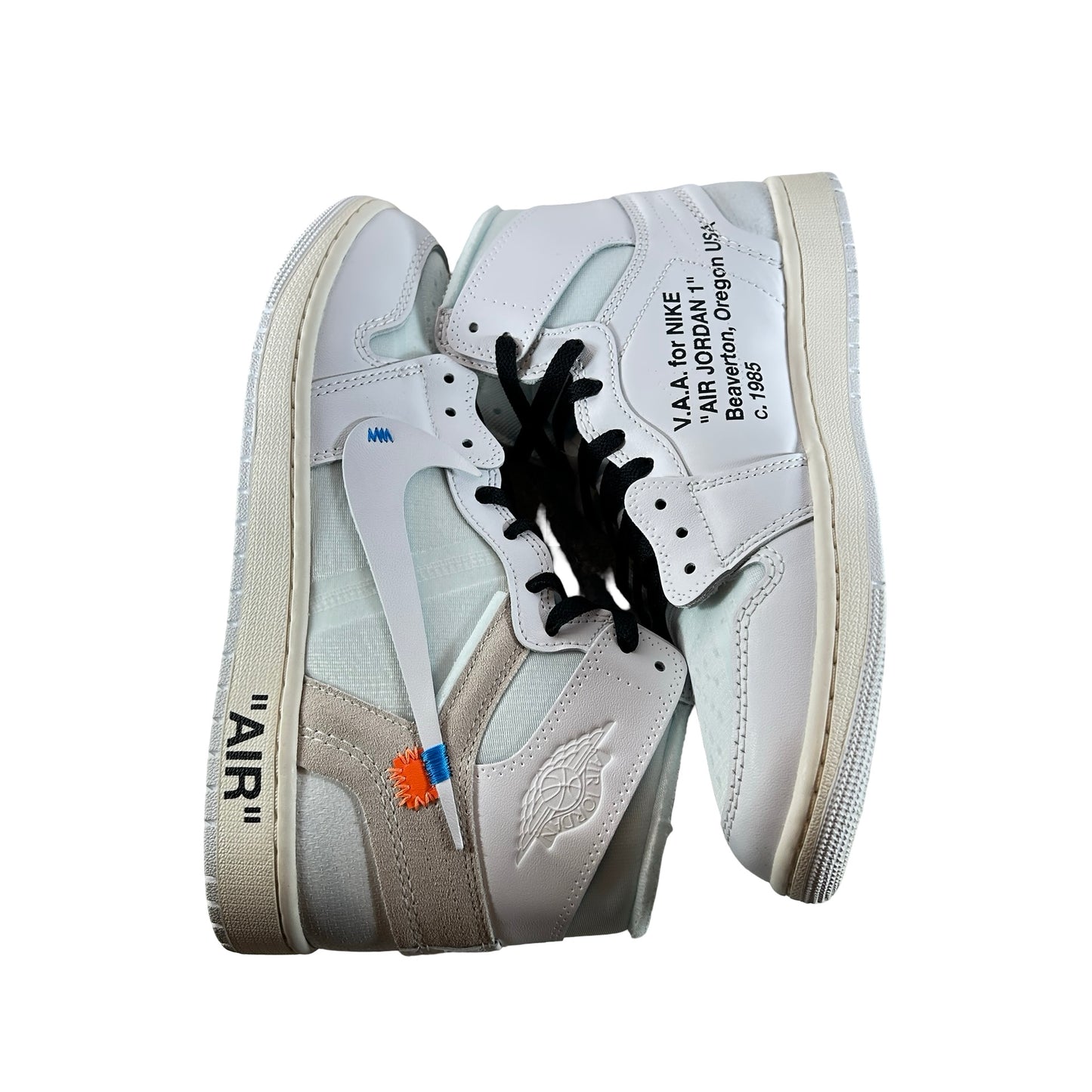 AA3834 100 Jordan 1 Retro High Virgil Abloh Archive Alaska [USED] - 10 M (Used)