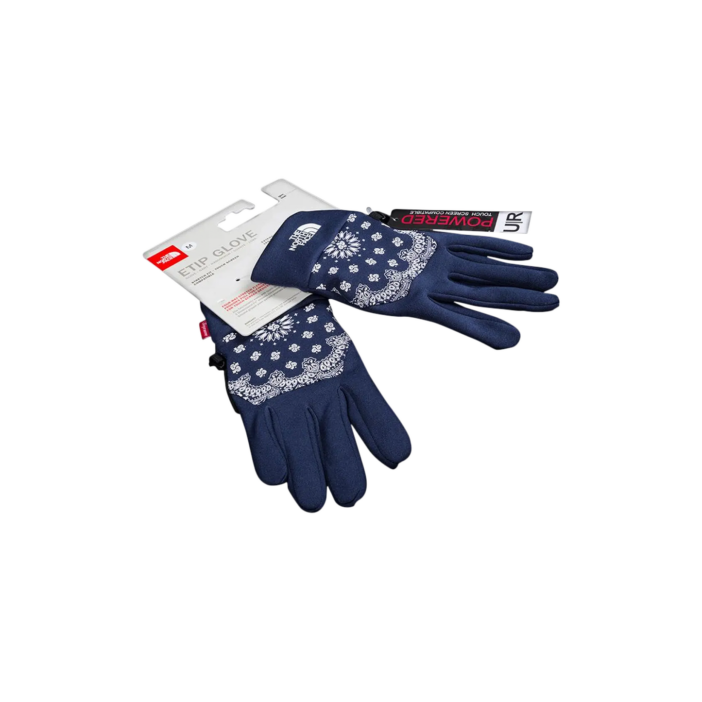 Supreme The North Face Bandana Gloves Navy