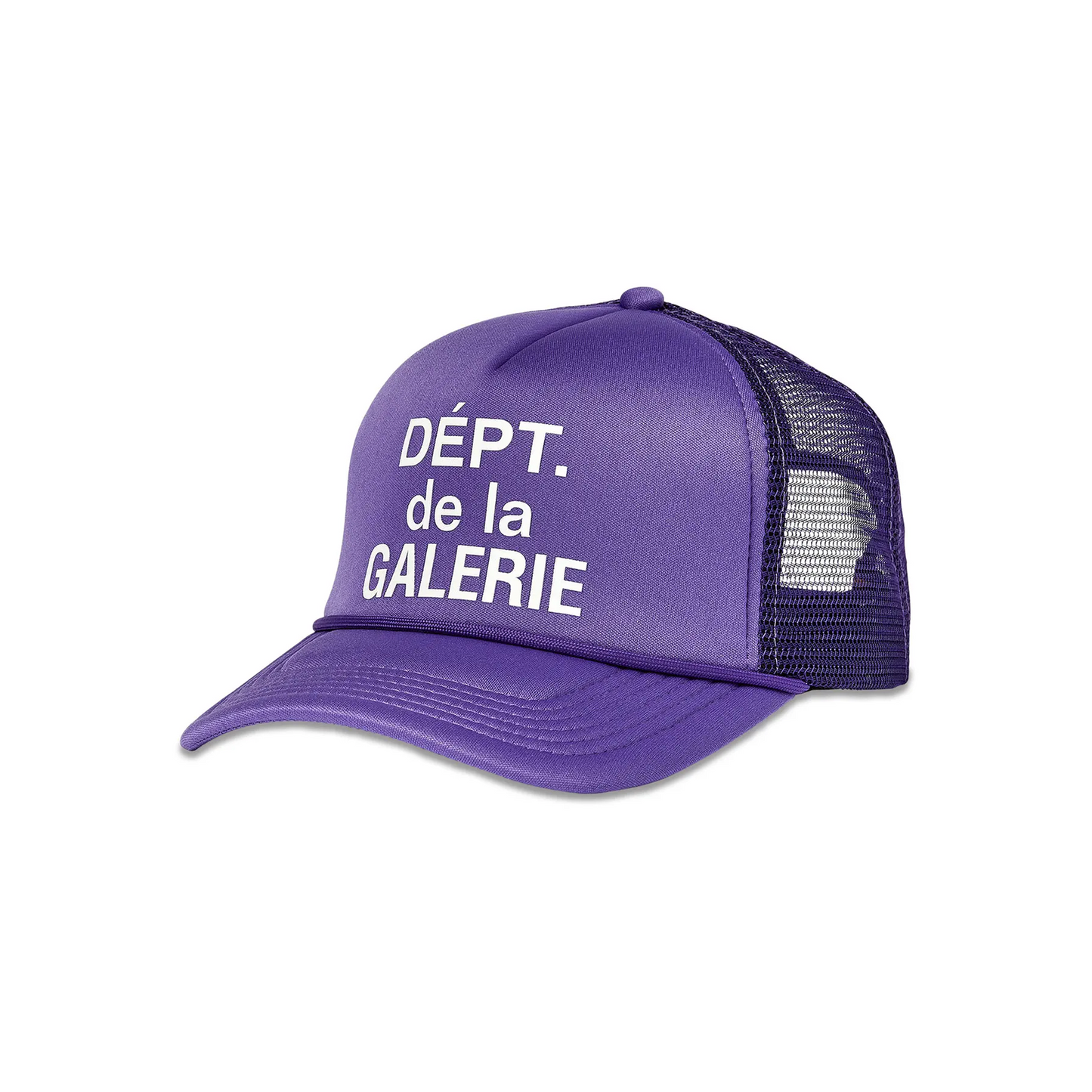 Gallery Dept. French Logo Trucker Hat Flo Purple [USED] - O/S (Used)