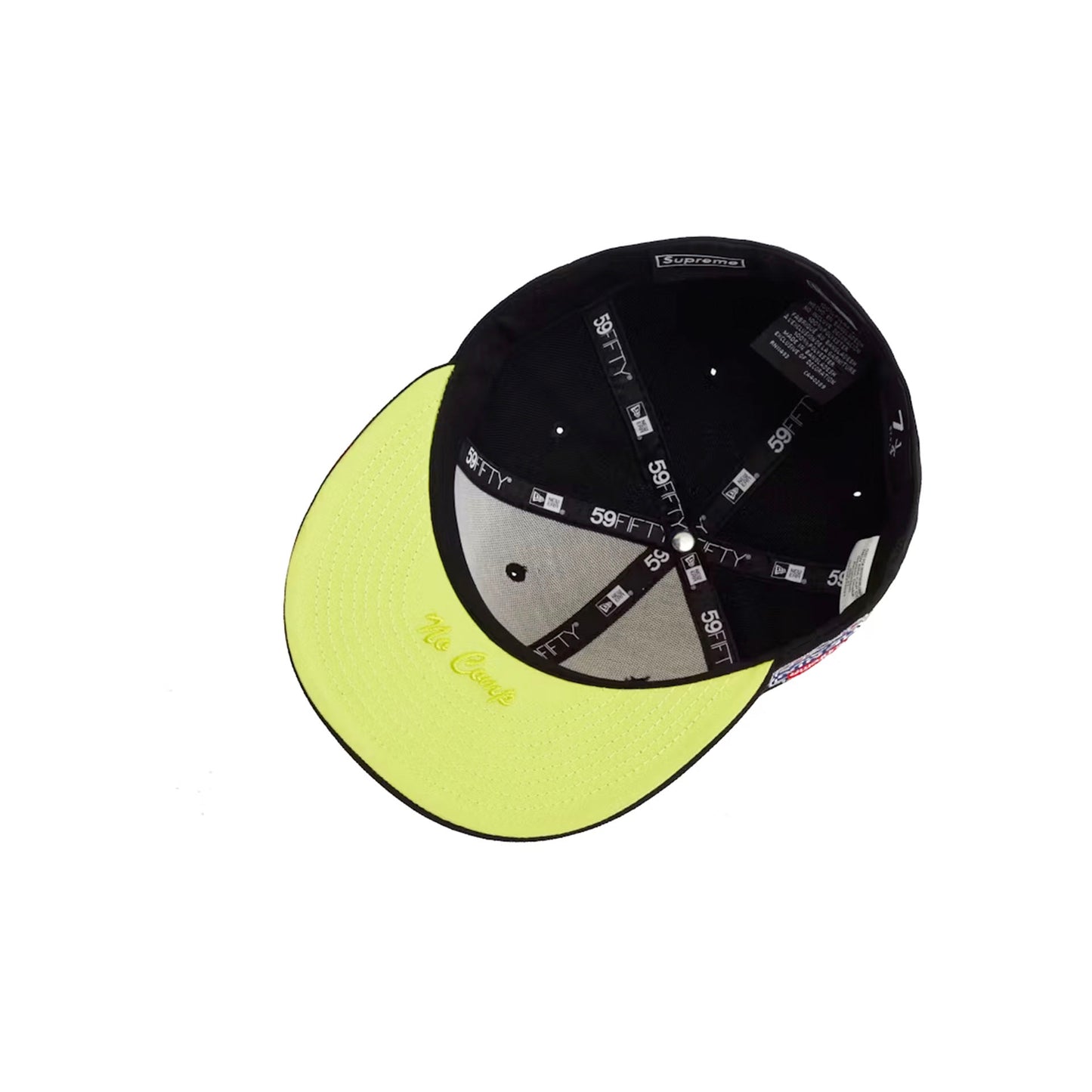 Supreme No Comp Box Logo New Era Black