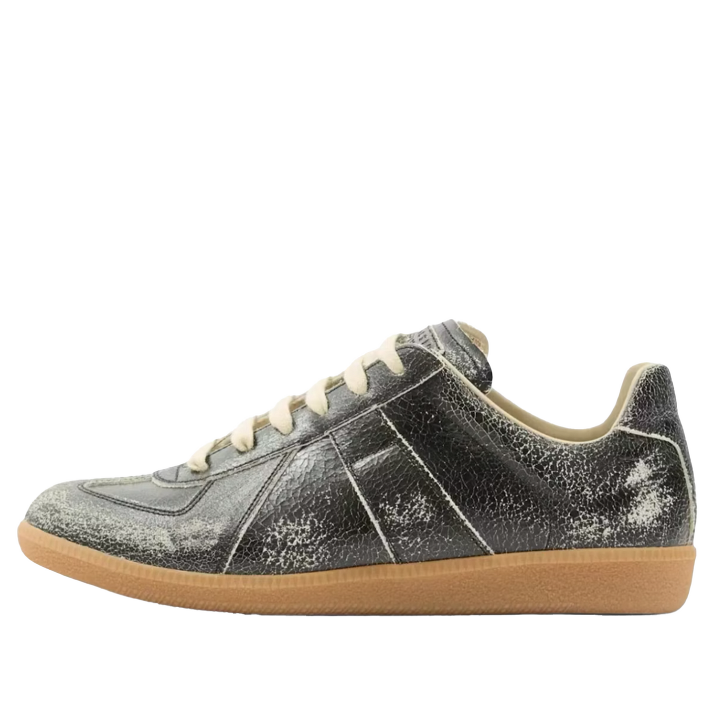 S57WS0517 Maison Margiela Replica Black White Distressed