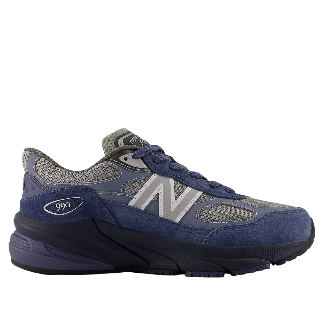 GC990LT6 New Balance Big Kid’s 990v6 Vintage Indigo/Arctic Grey