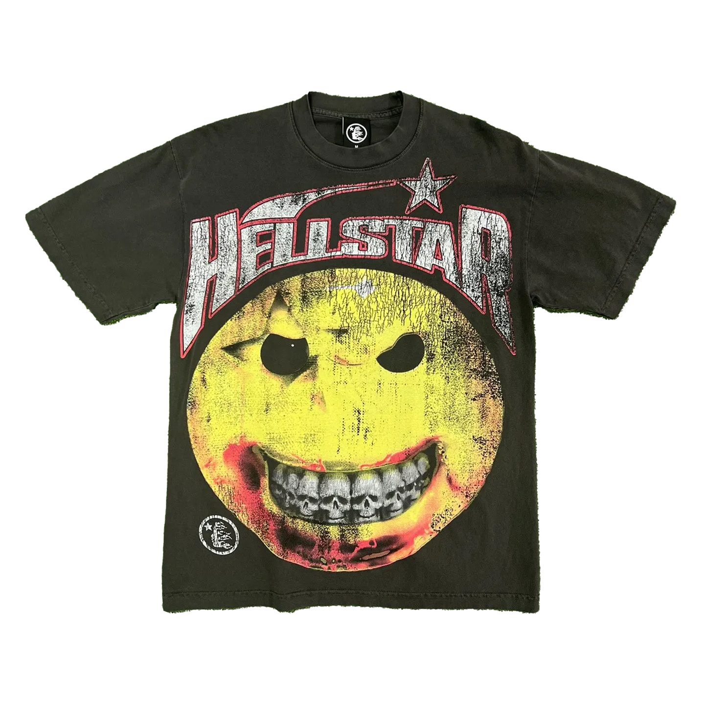 Hellstar Smiley Face Tee [USED] - XL (Used)