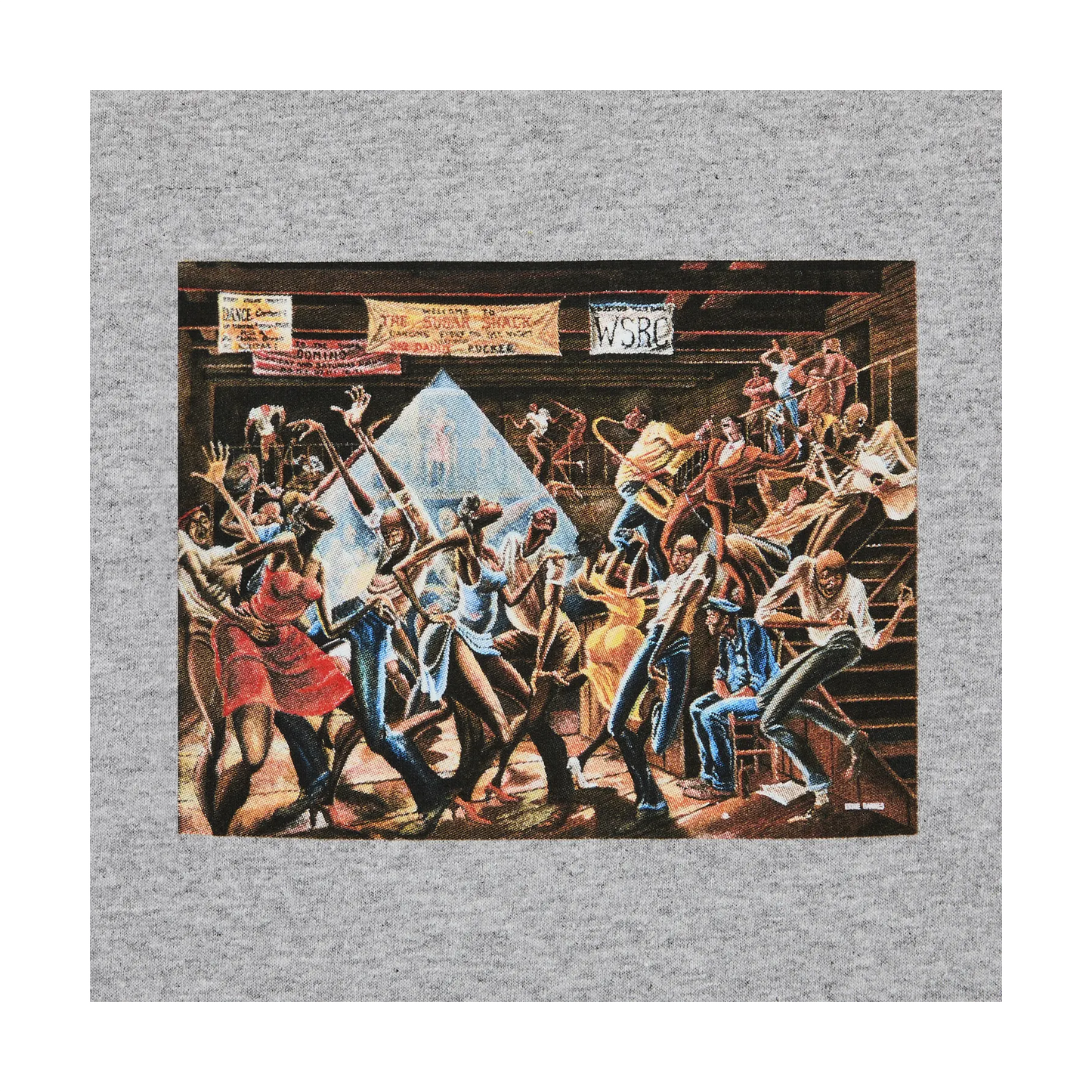 Supreme Ernie Barnes Tee Heather Grey