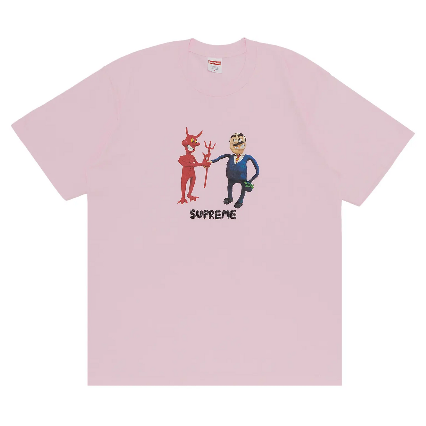 Supreme Business Tee Light Pink [USED] - M (Used)