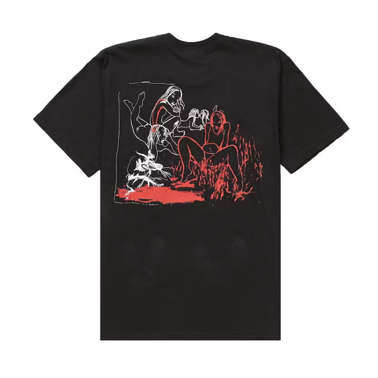 Supreme Heroines Tee Black [USED] - L (Used)