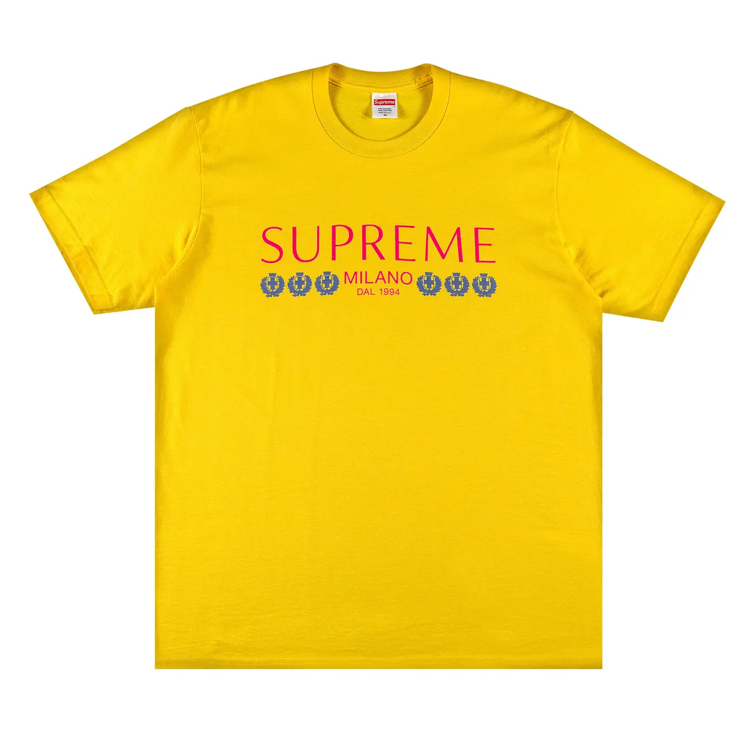 Supreme Milano Tee Yellow [USED] - L (Used)