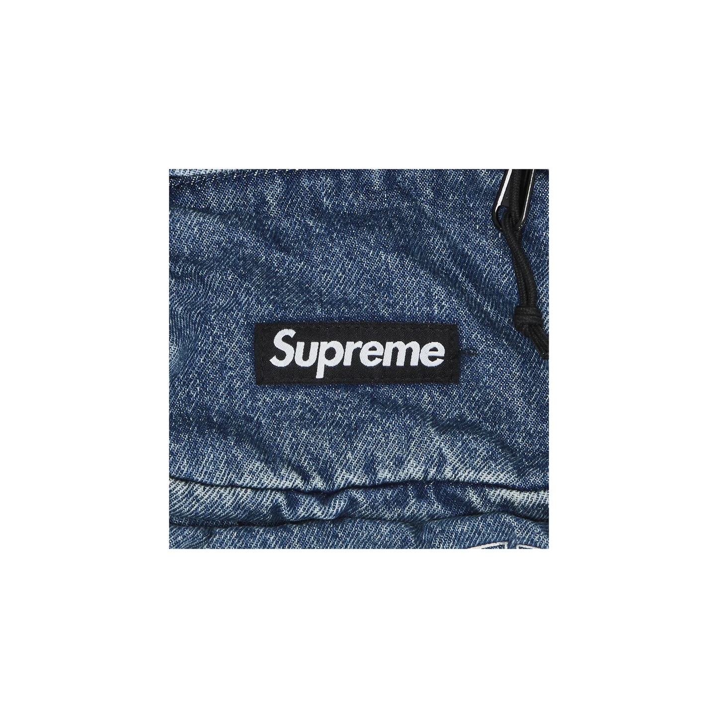 Supreme Denim Shoulder Bag Washed Indigo