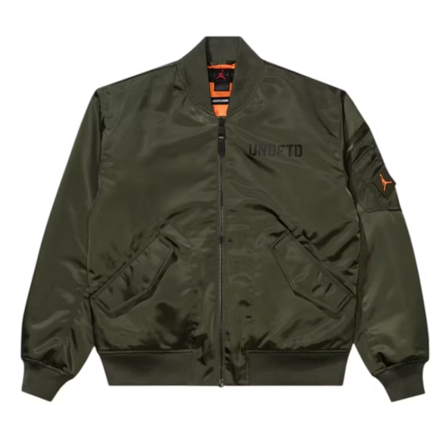 Jordan x Undefeated Bomber Jacket Cargo Khaki/Orange