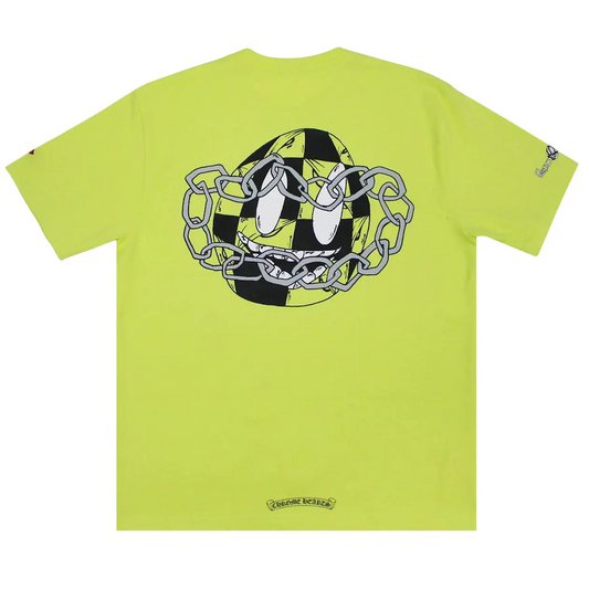 Chrome Hearts Matty Boy Link T-shirt Lime Green [USED] - L (Used)
