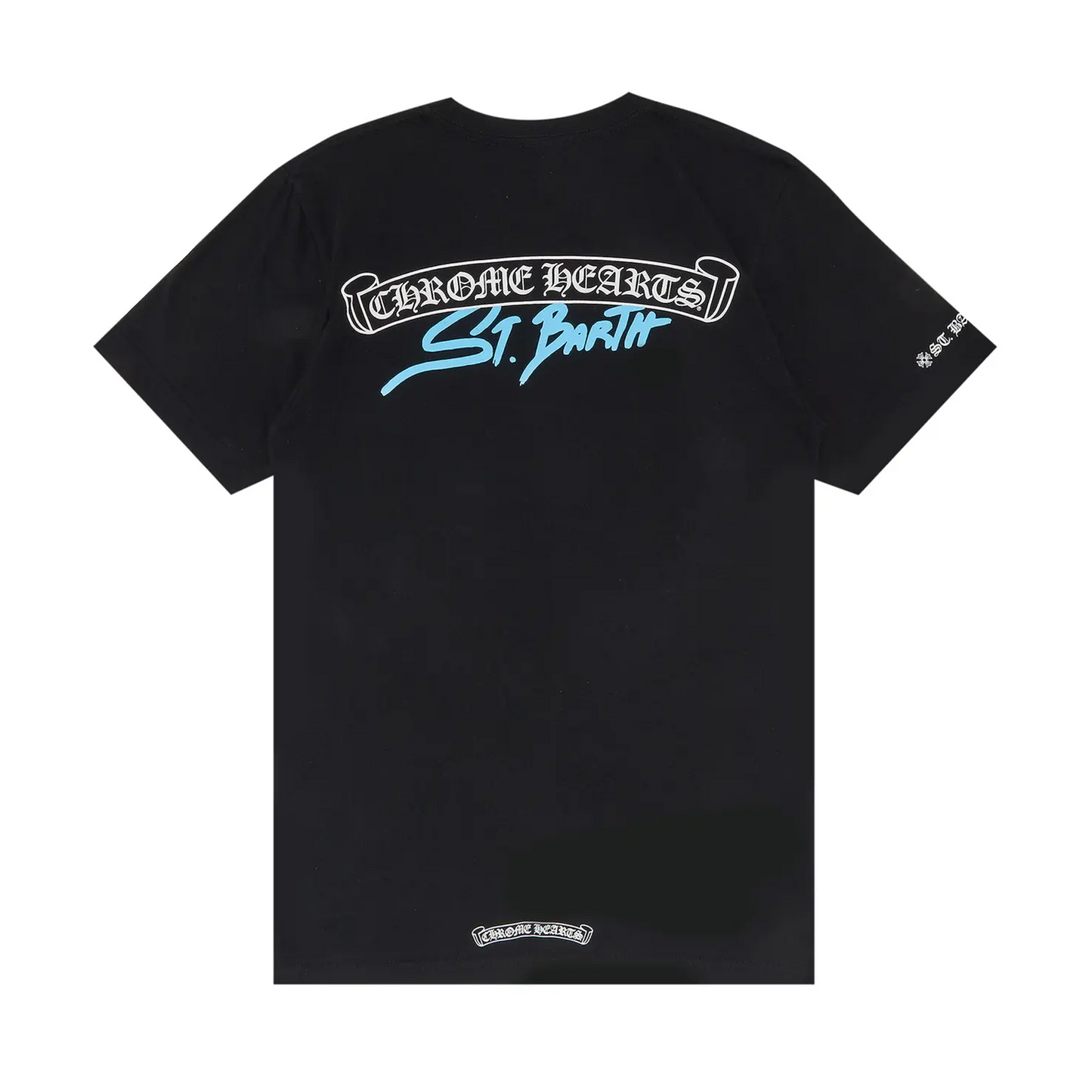 Chrome Hearts St. Barth's Exclusive T-shirt Black/Blue [USED] - M (Used)