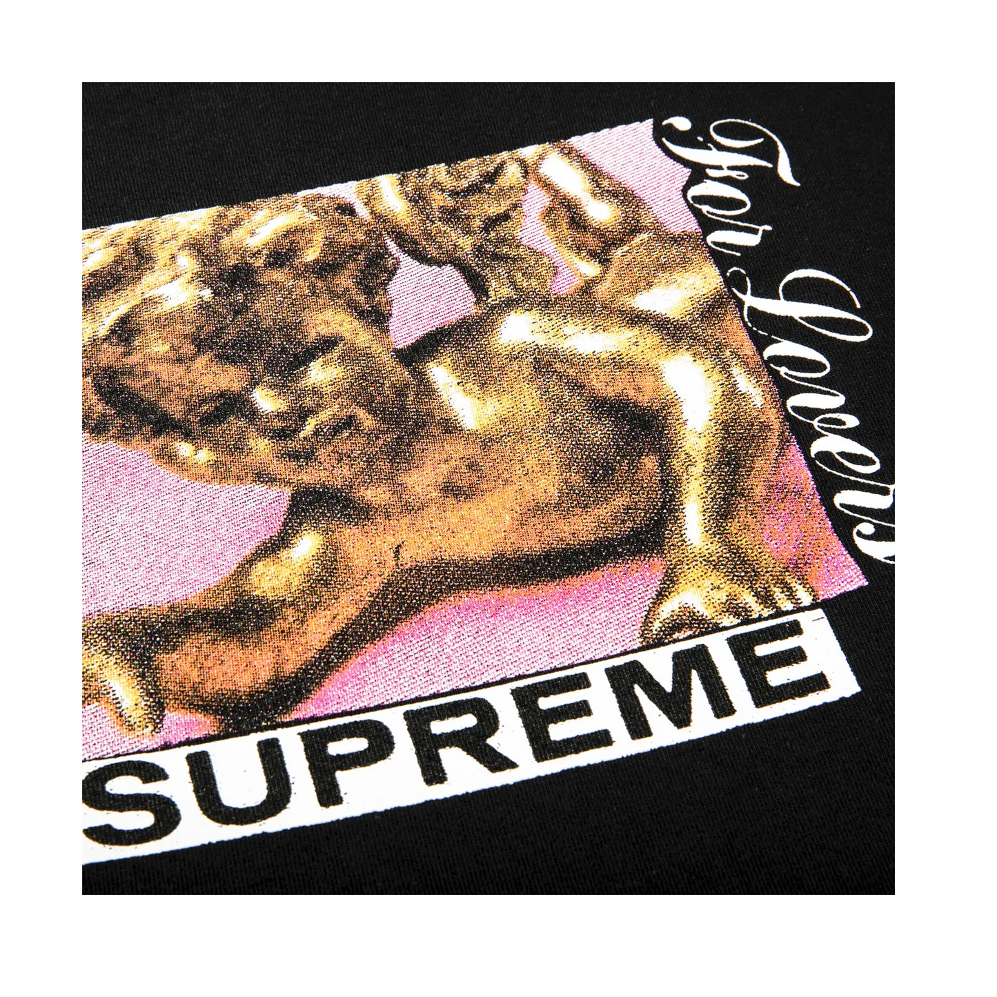 Supreme Lovers Tee Black [USED] - L (Used)