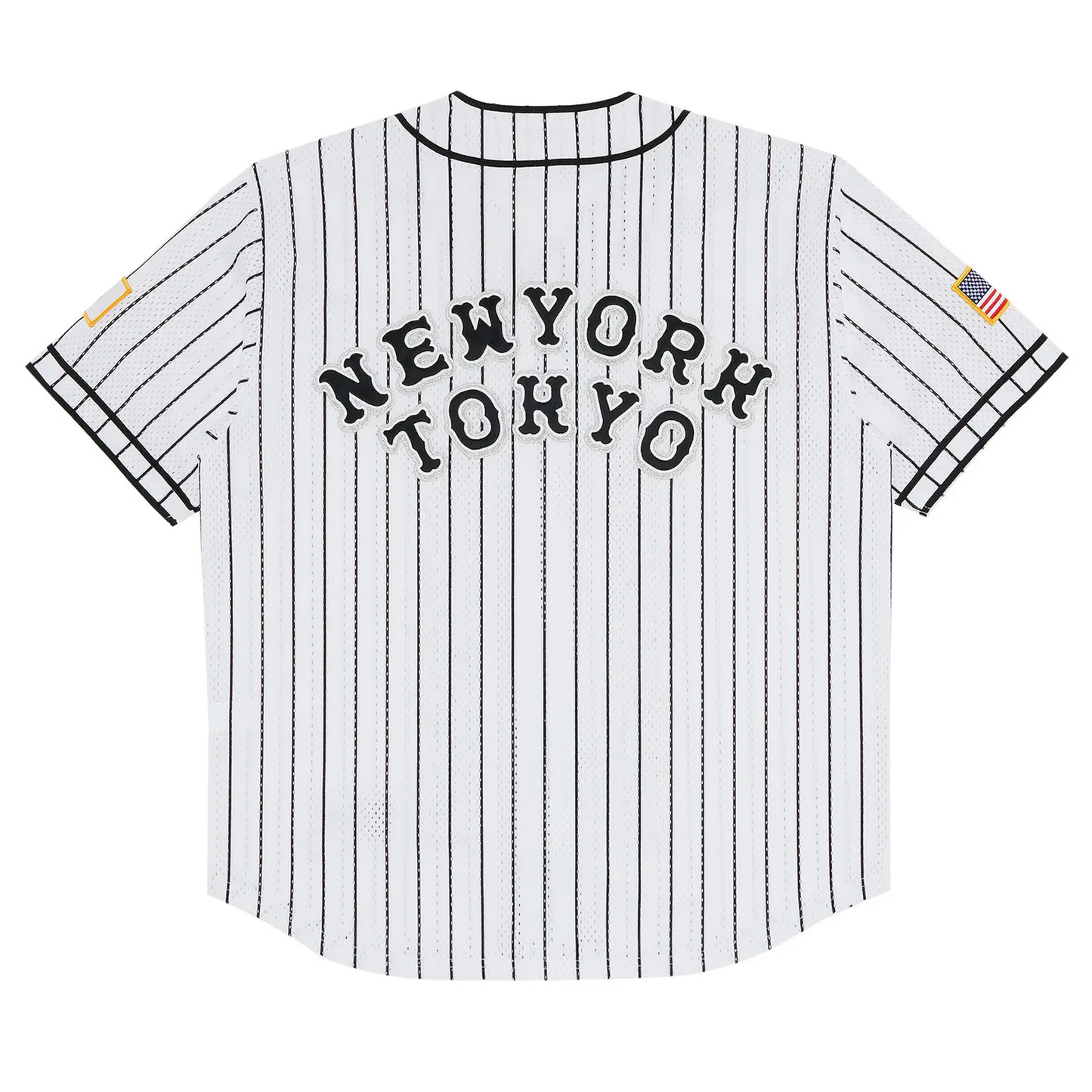 Supreme Homerun Baseball Jersey White [USED] - L (Used)