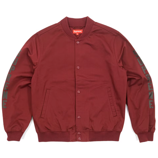 Supreme Antihero Bomber Jacket Burgundy [USED] - S (Used)