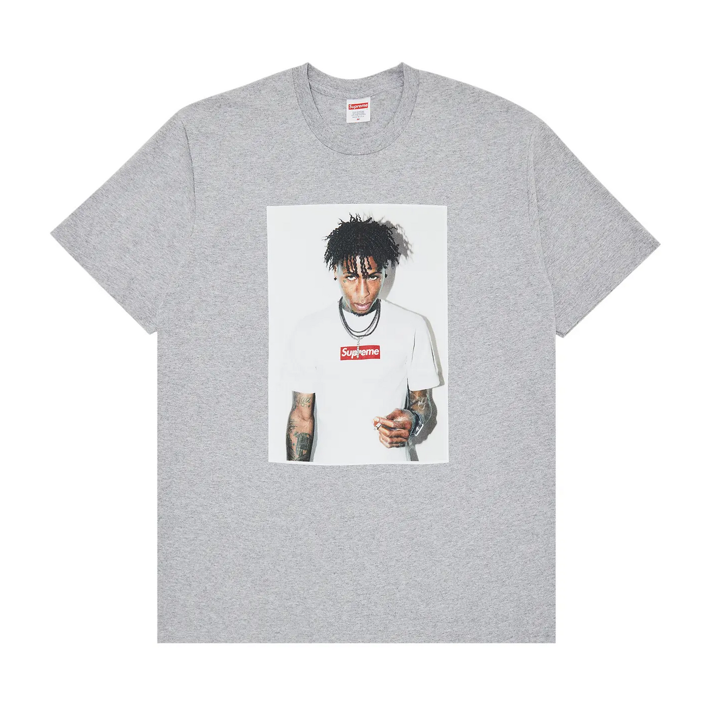 Supreme NBA Youngboy Tee Heather Grey