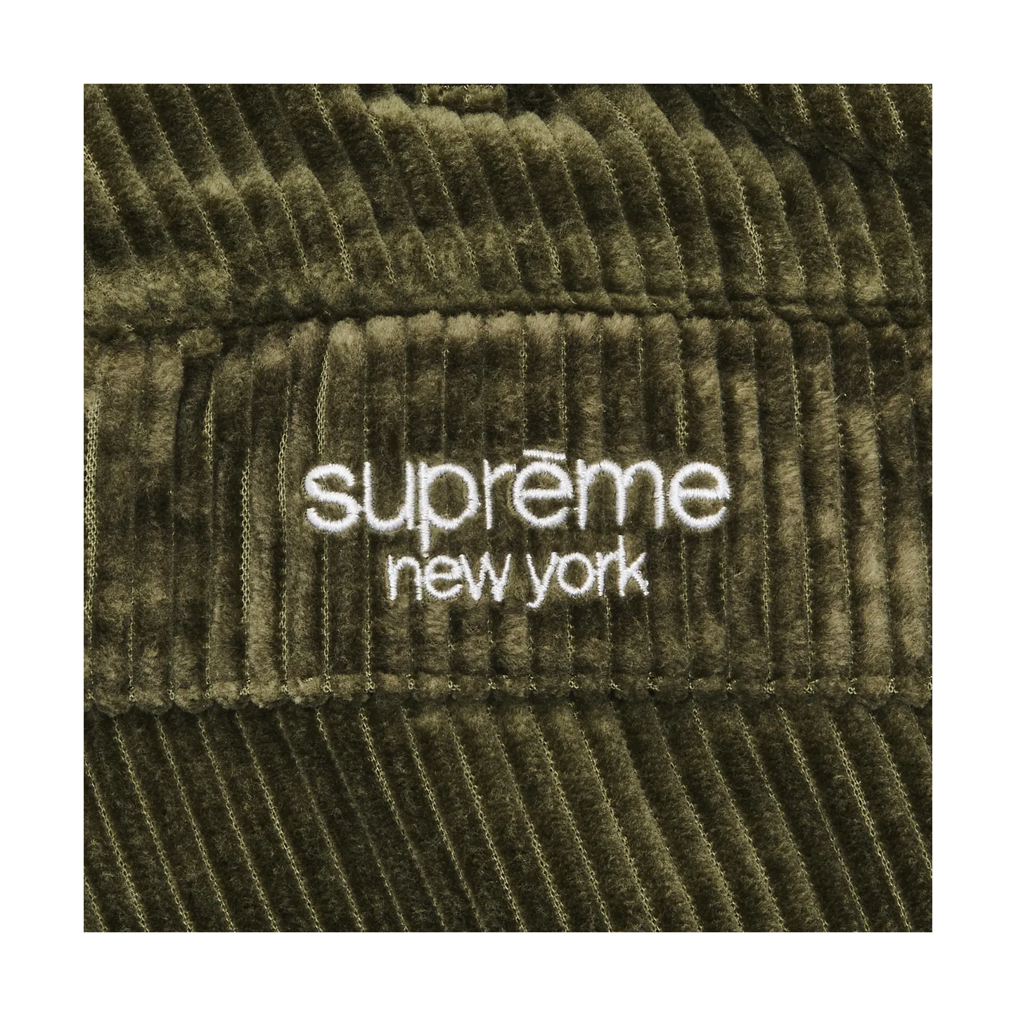 Supreme Wide Wale Corduroy Cargo Pant (FW24) Olive [USED] - 34 (Used)