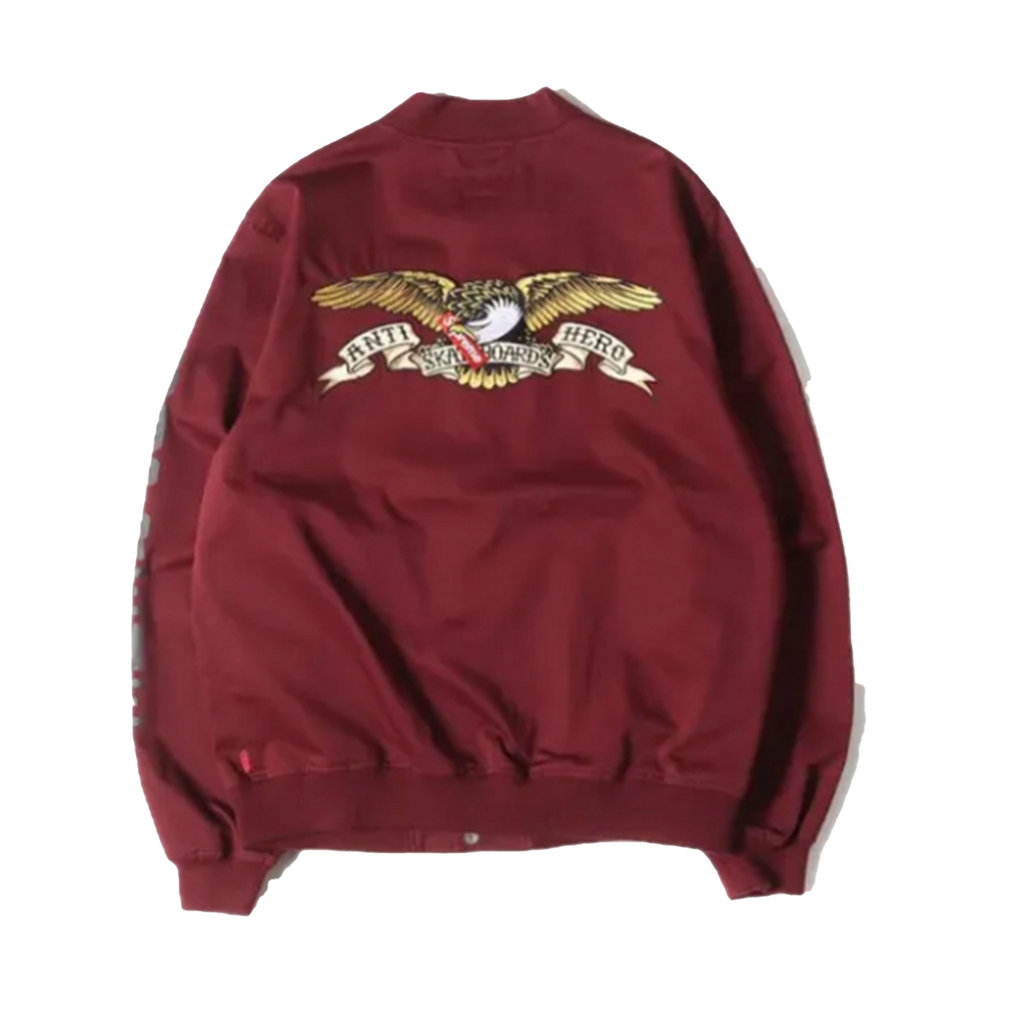 Supreme Antihero Bomber Jacket Burgundy [USED] - S (Used)