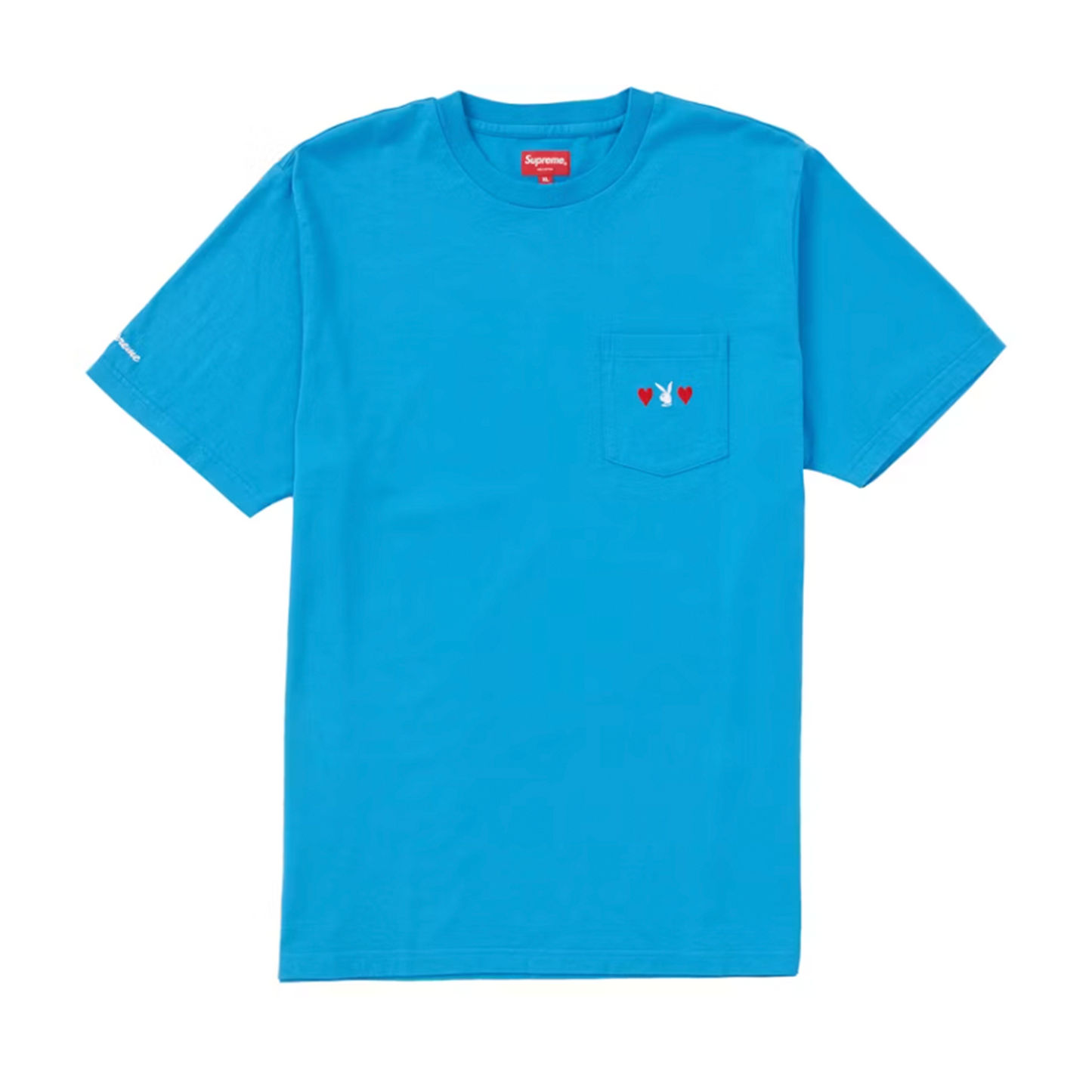 Supreme Playboy Pocket Tee Bright Royal [USED] - M (Used)