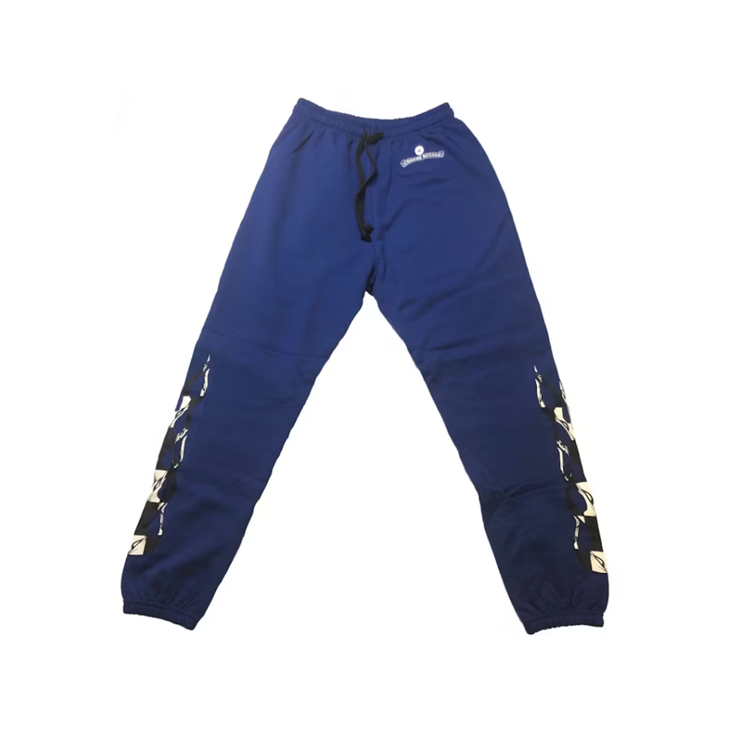 Chrome Hearts Matty Boy Flame Sweatpants Blue [USED] - S (Used)