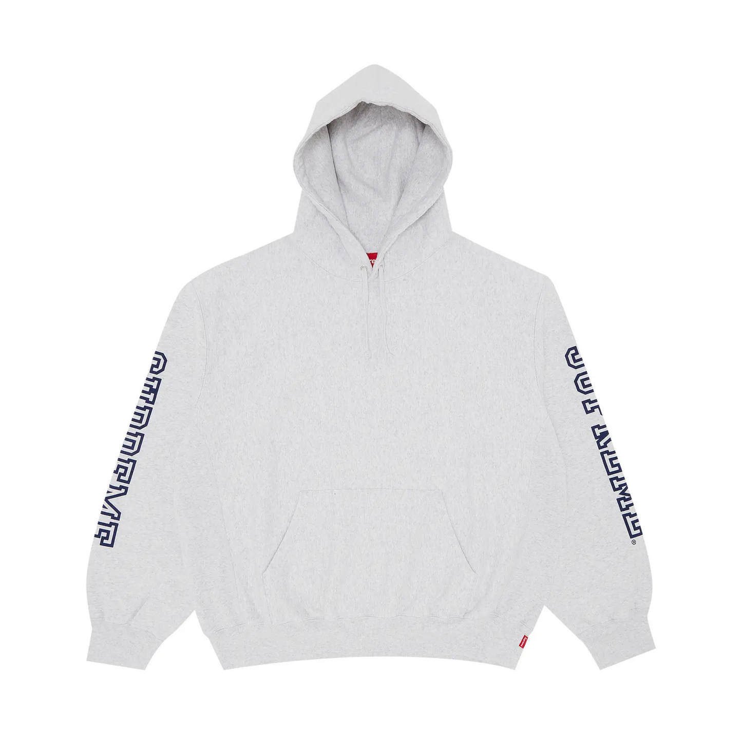Supreme Collegiate Sleeve Hooded Sweatshirt Ash Grey [USED] - L (Used)
