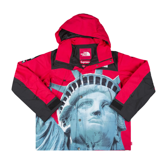 Supreme The North Face Statue of Liberty Mountain Jacket Red