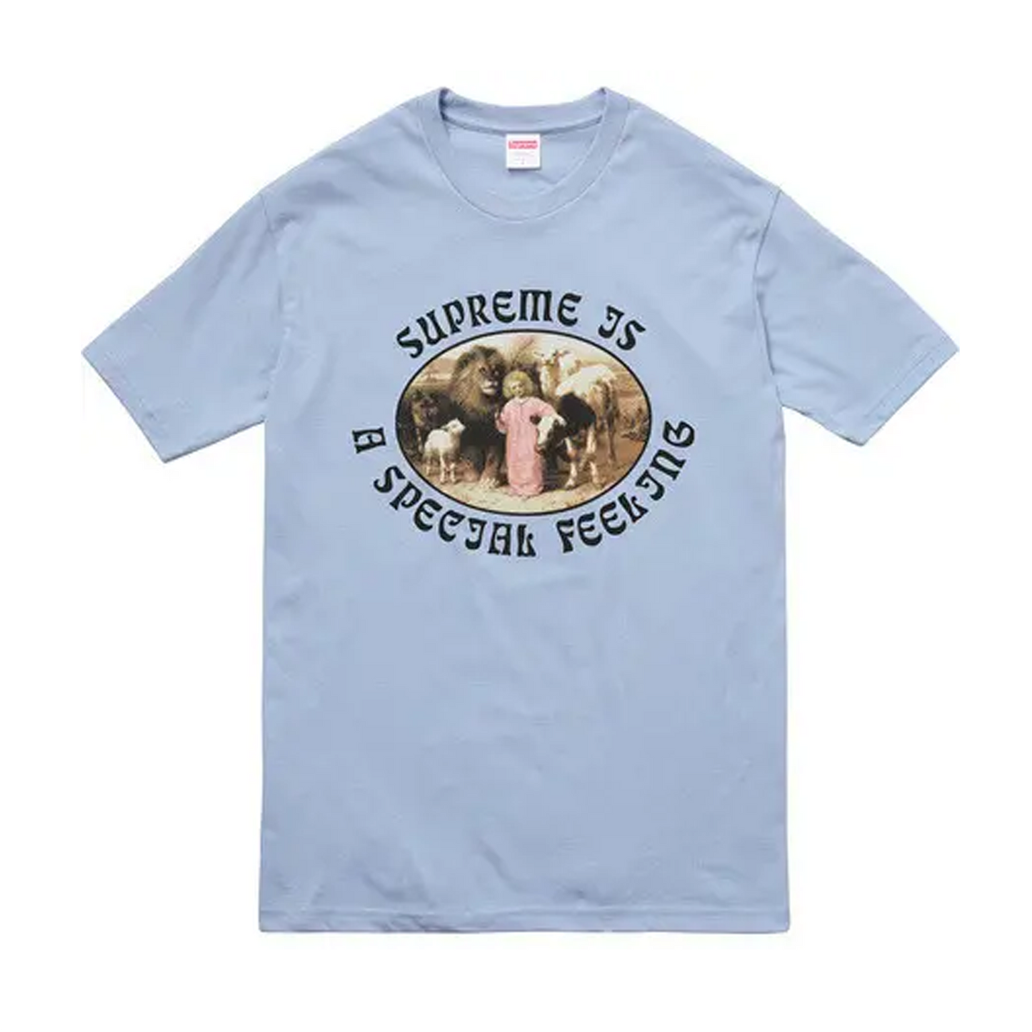 Supreme Feeling Tee Light Blue [USED] - M (Used)