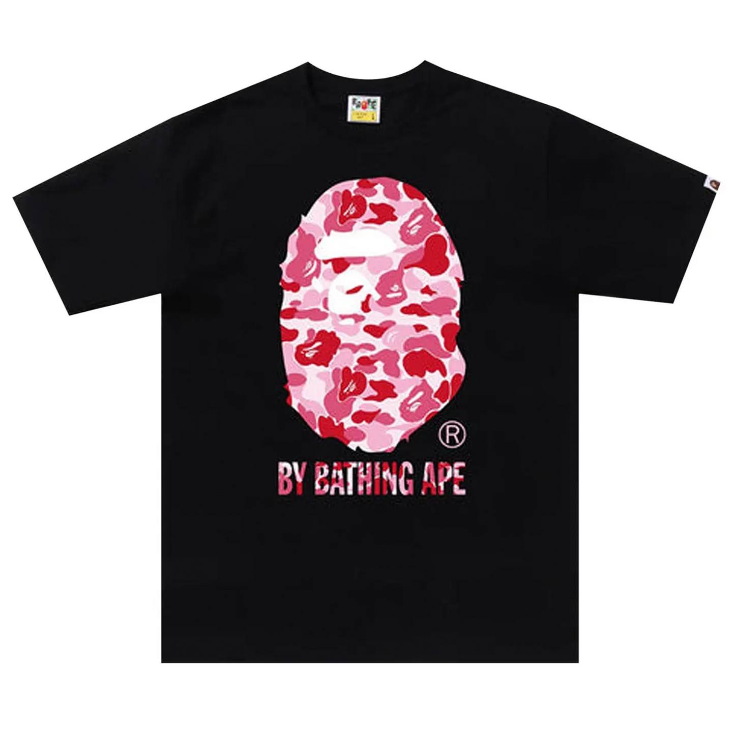 BAPE ABC Camo By Bathing Ape Tee Black/Pink [USED] - L (Used)