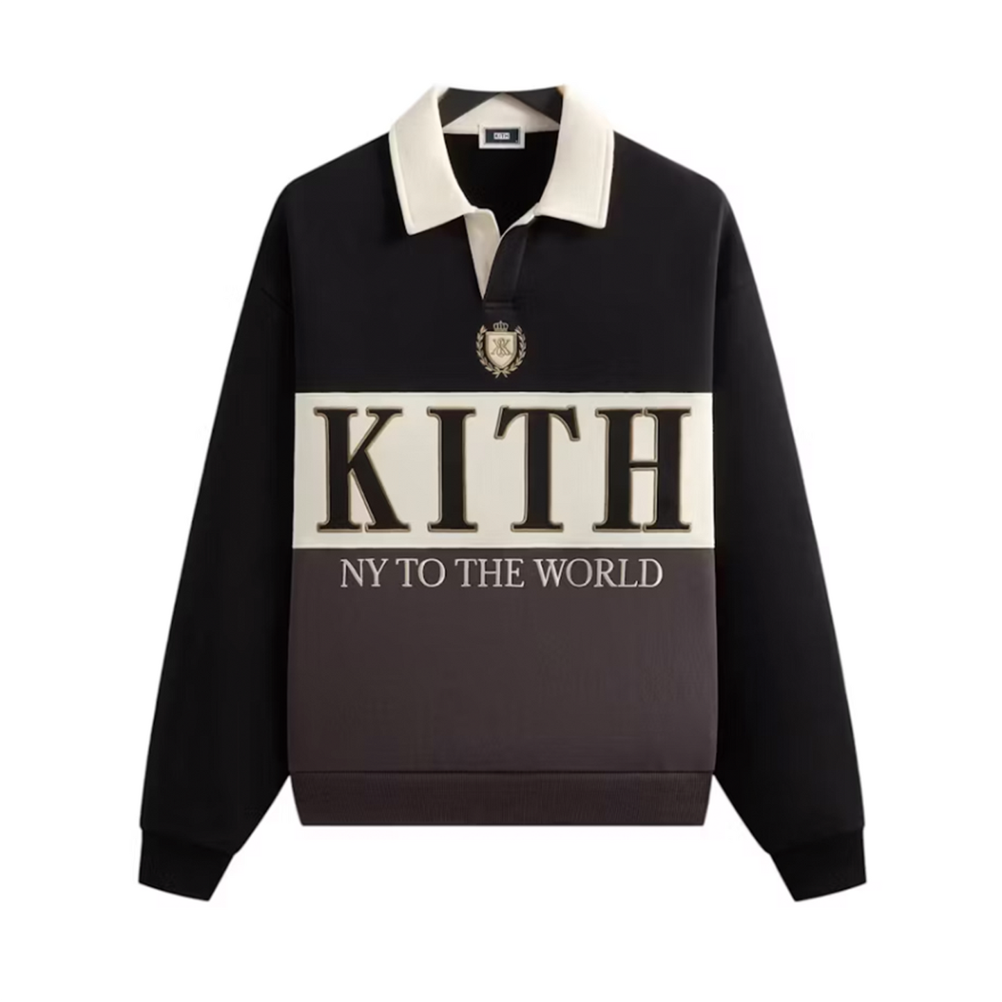 Kith Nelson Rugby Pullover Black