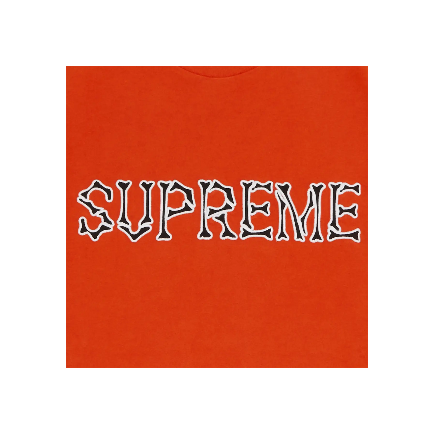 Supreme Bones S/S Top Orange [USED] - XL (Used)