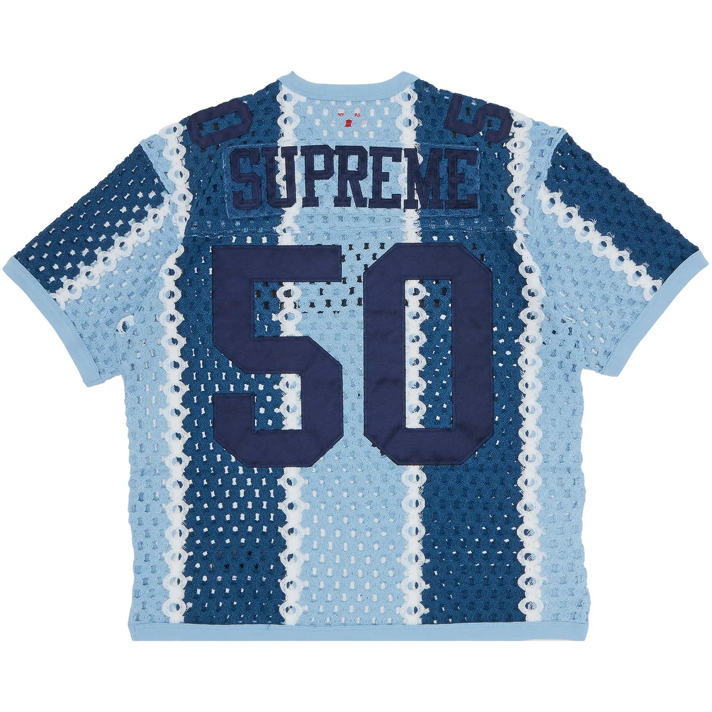 Supreme Crochet Football Jersey Slate [USED] - S (Used)