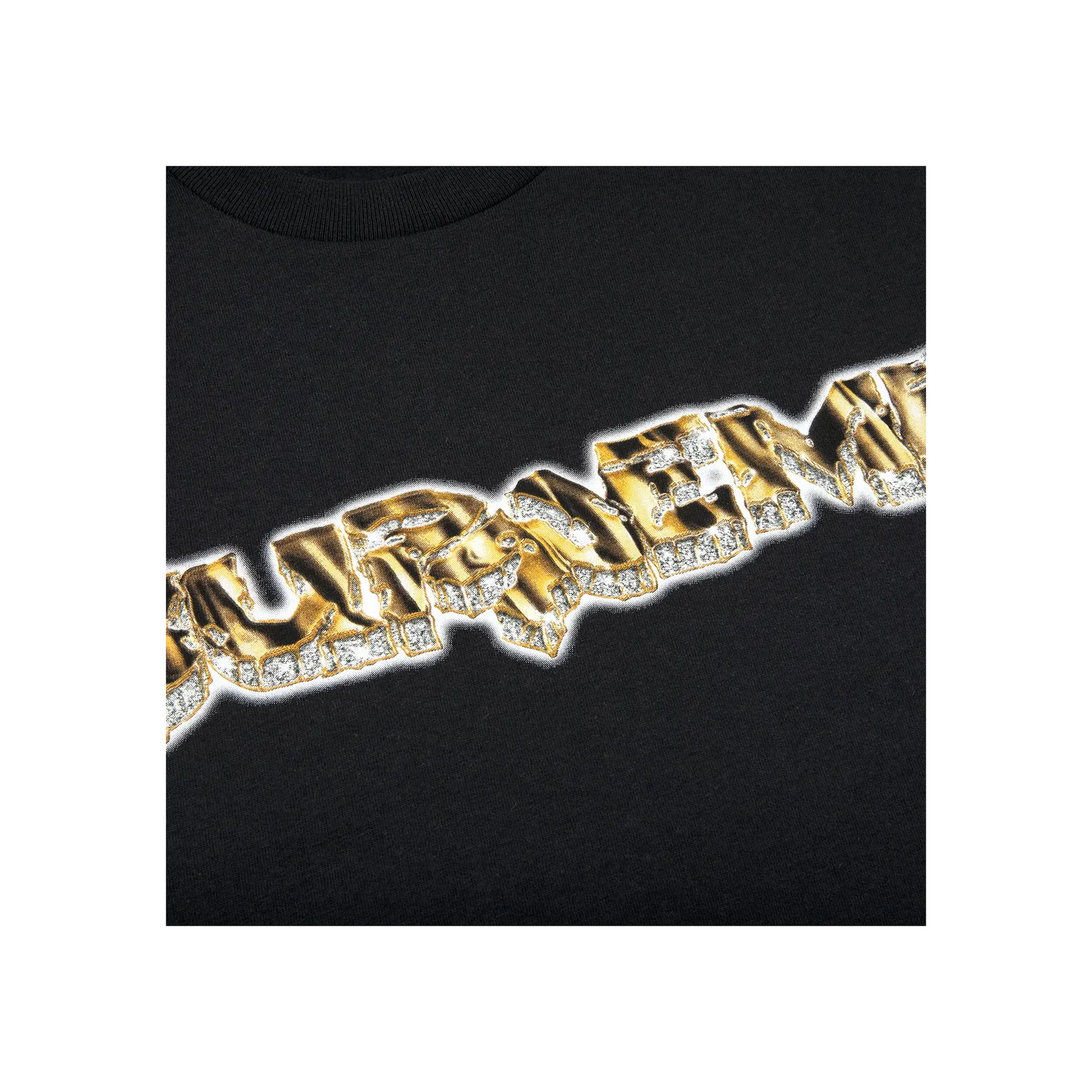 Supreme Diamond Tee Black [USED] - L (Used)