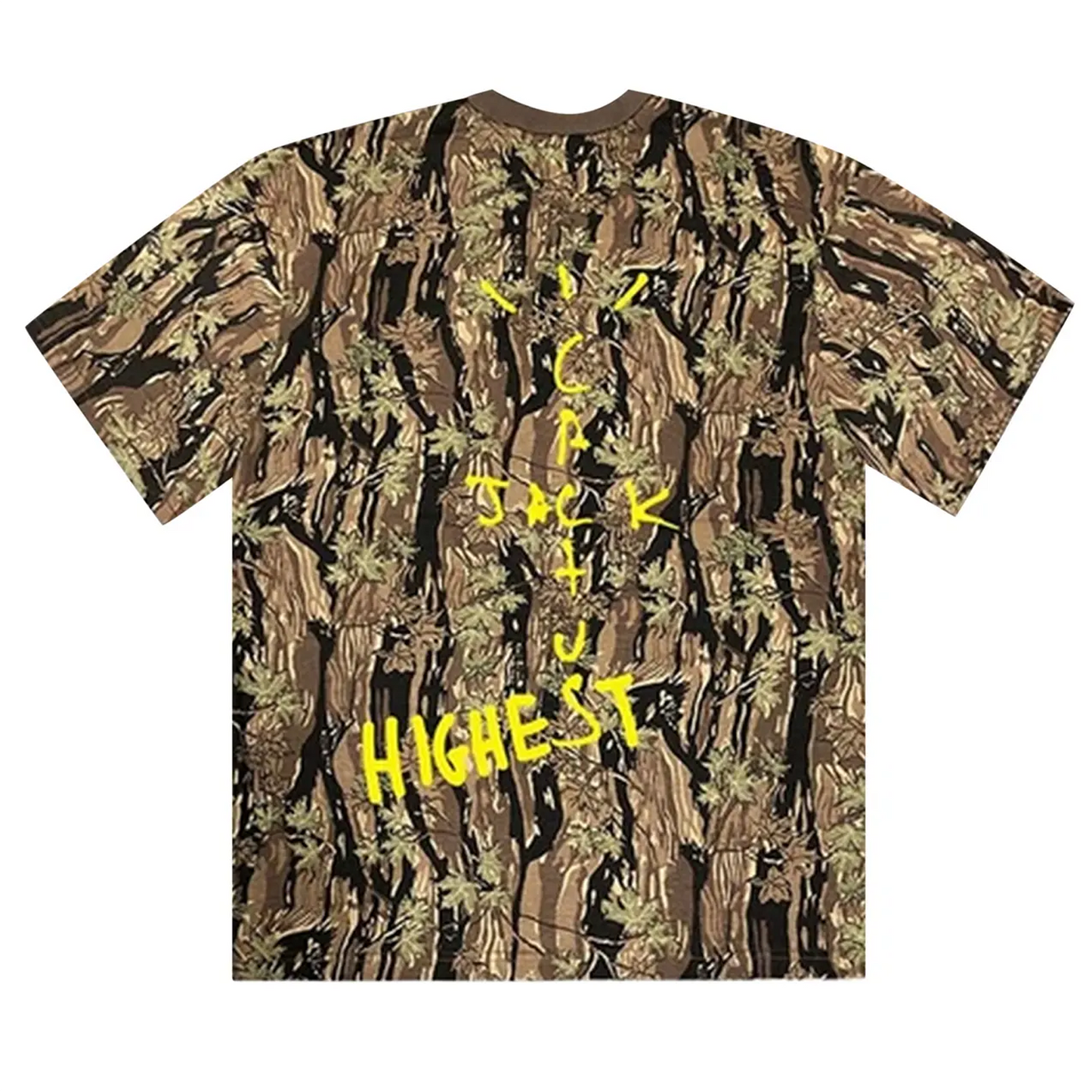 Travis Scott Jordan Cactus Jack Highest T-shirt Camo [USED] - M (Used)