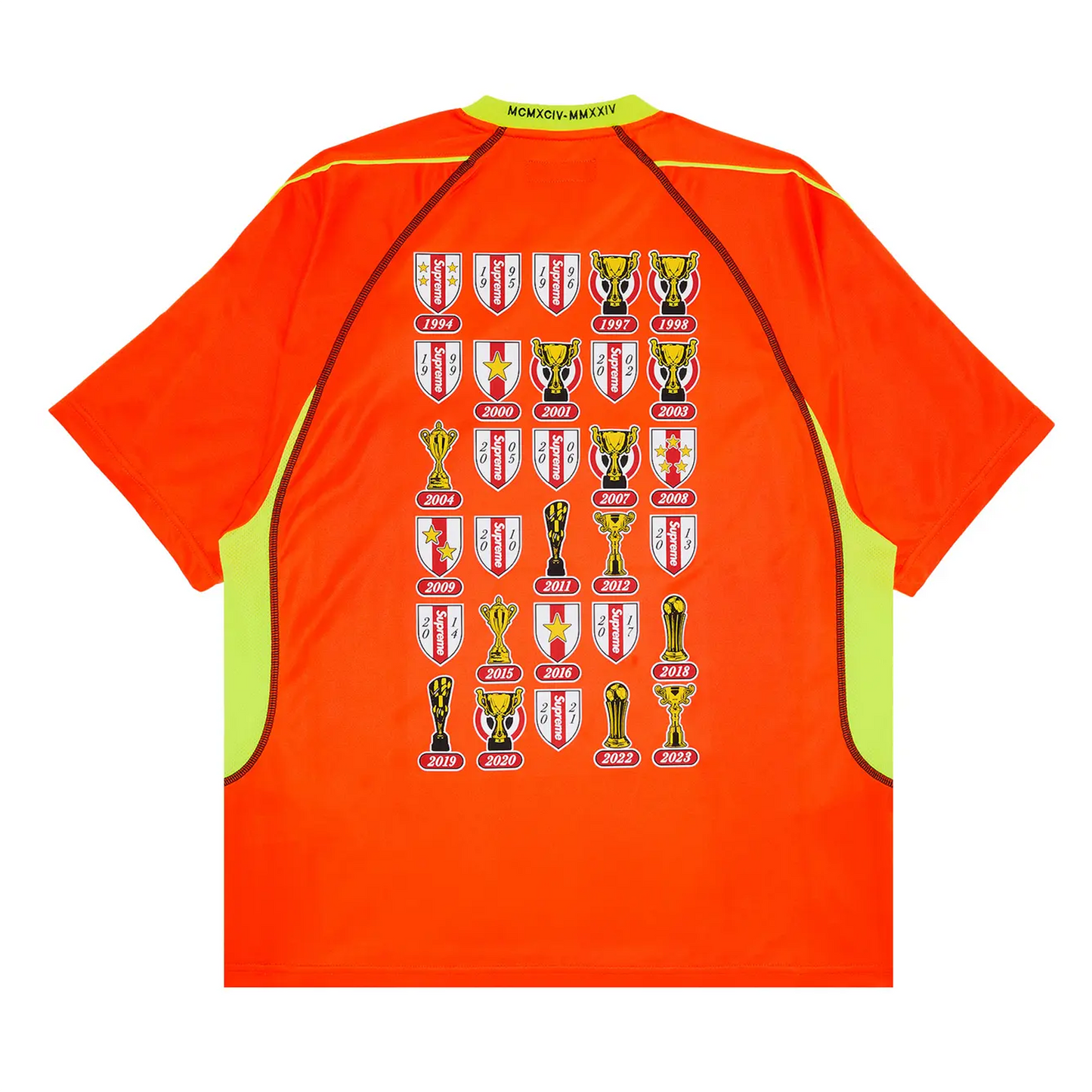 Supreme Jacquard Soccer Jersey Orange
