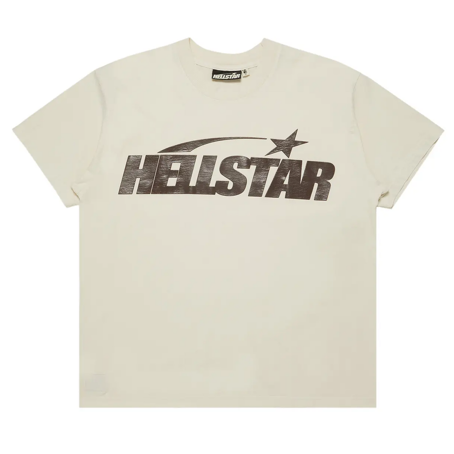 Hellstar Classic T-shirt (Regular Print) White/Brown