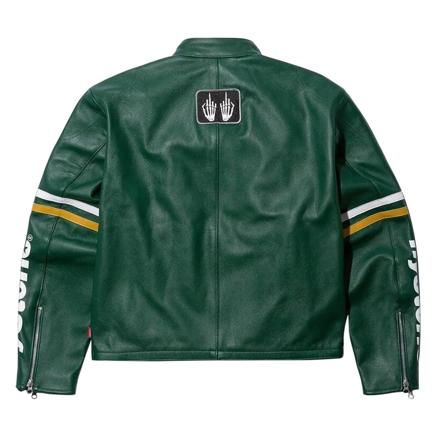 Supreme Hysteric Glamour Vanson Leather Jacket Green [USED] - XL (Used)