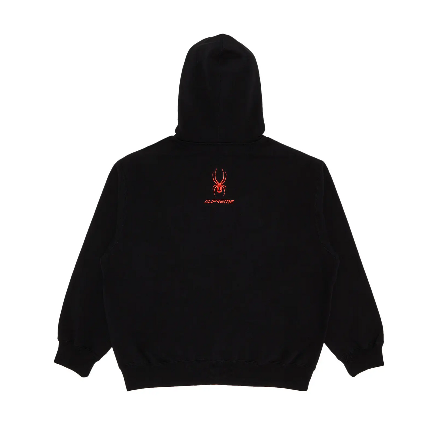 Supreme Spyder Zip Up Hooded Sweatshirt Black [USED] - M (Used2)