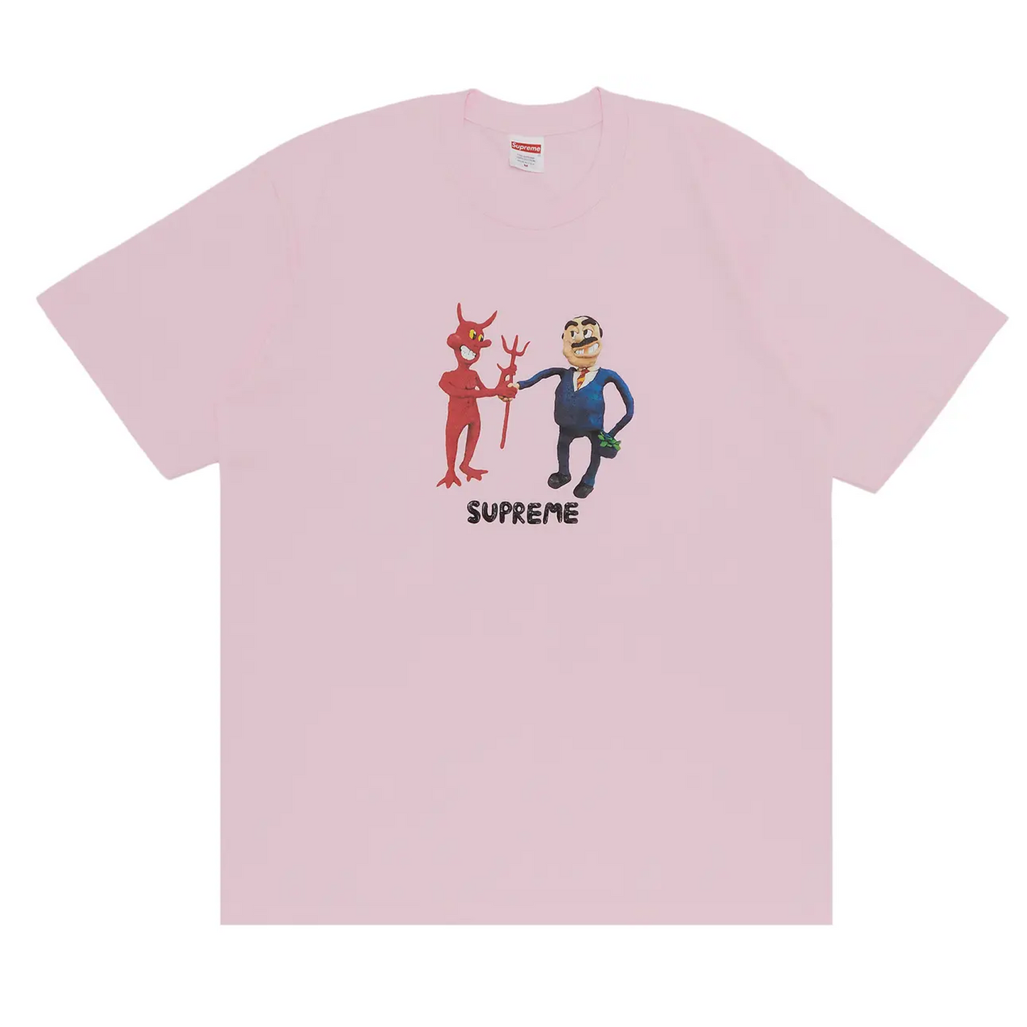 Supreme Business Tee Light Pink [USED] - L (Used)