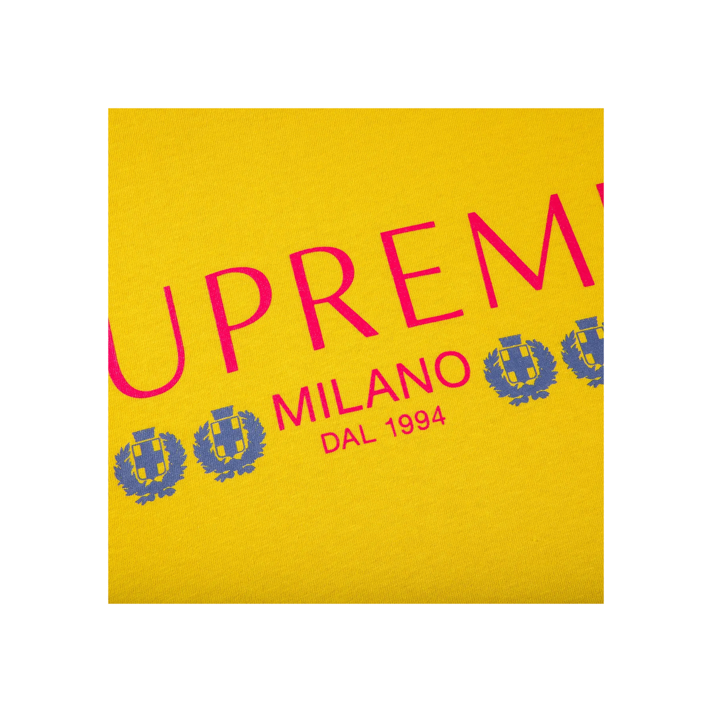 Supreme Milano Tee Yellow [USED] - L (Used)