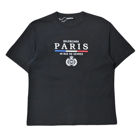 Balenciaga Paris Flag Tee