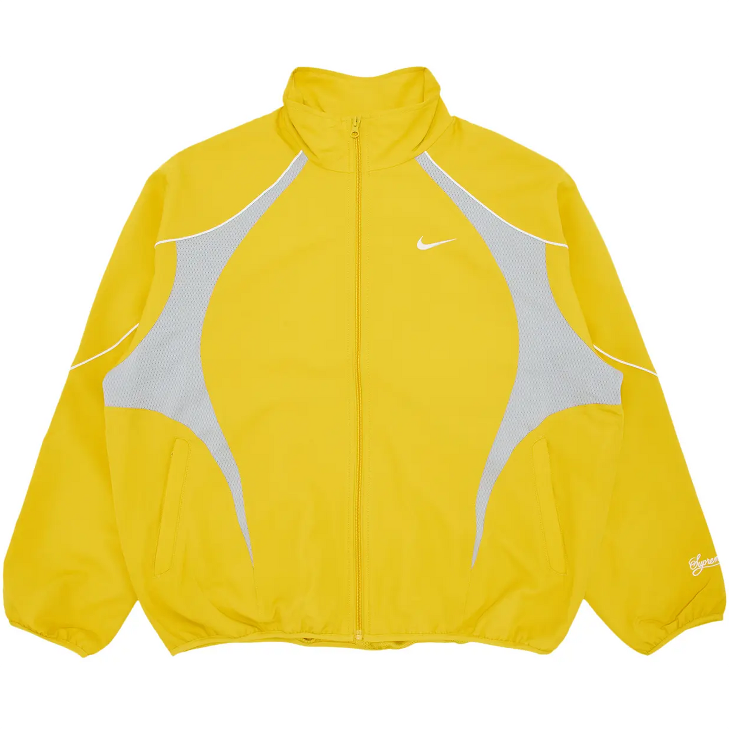 Supreme Nike Track Jacket Yellow [USED] - S (Used)