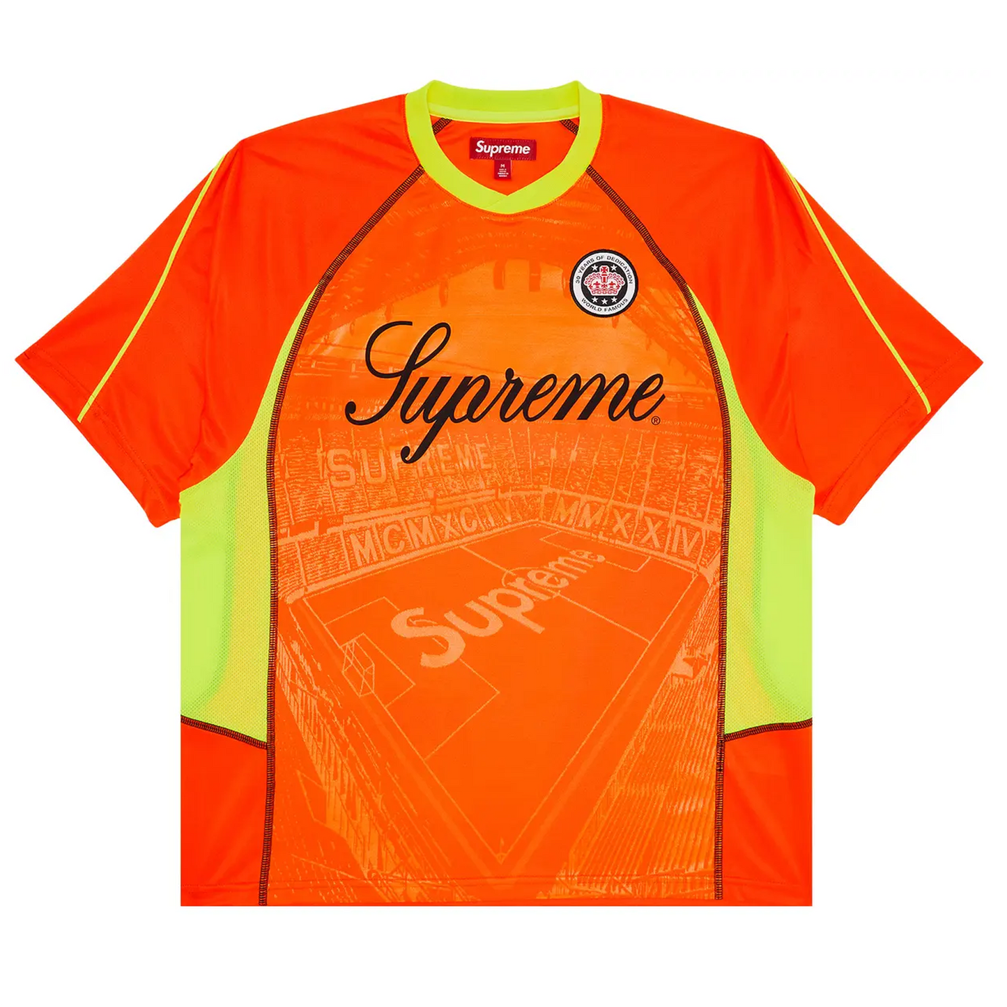 Supreme Jacquard Soccer Jersey Orange