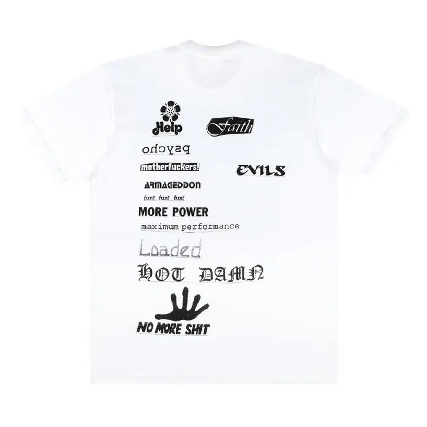 Supreme No More Shit Tee White