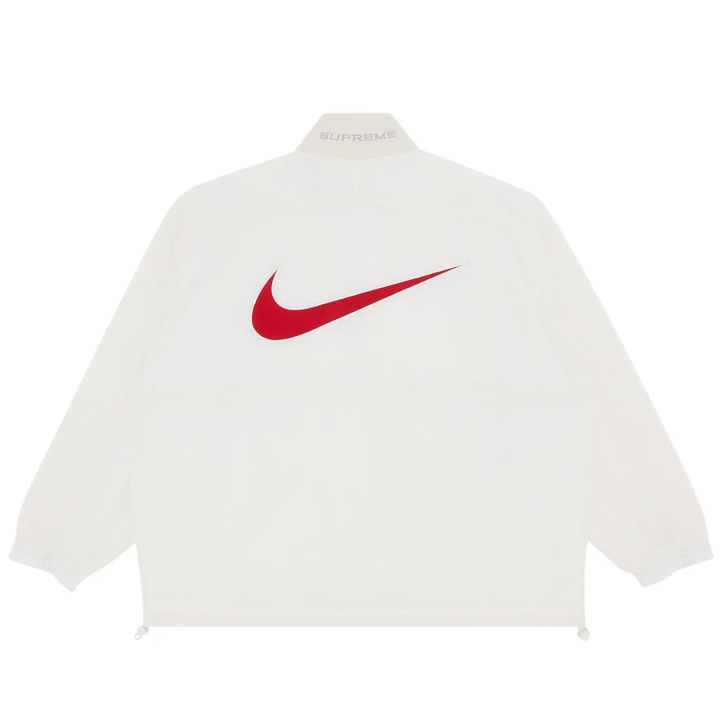 Supreme Nike Ripstop Pullover White [USED] - S (Used)