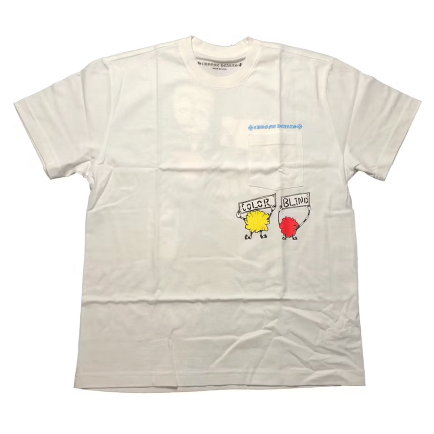 Chrome Hearts Matty Boy Retro Cycle T-shirt White [USED] - M (Used)