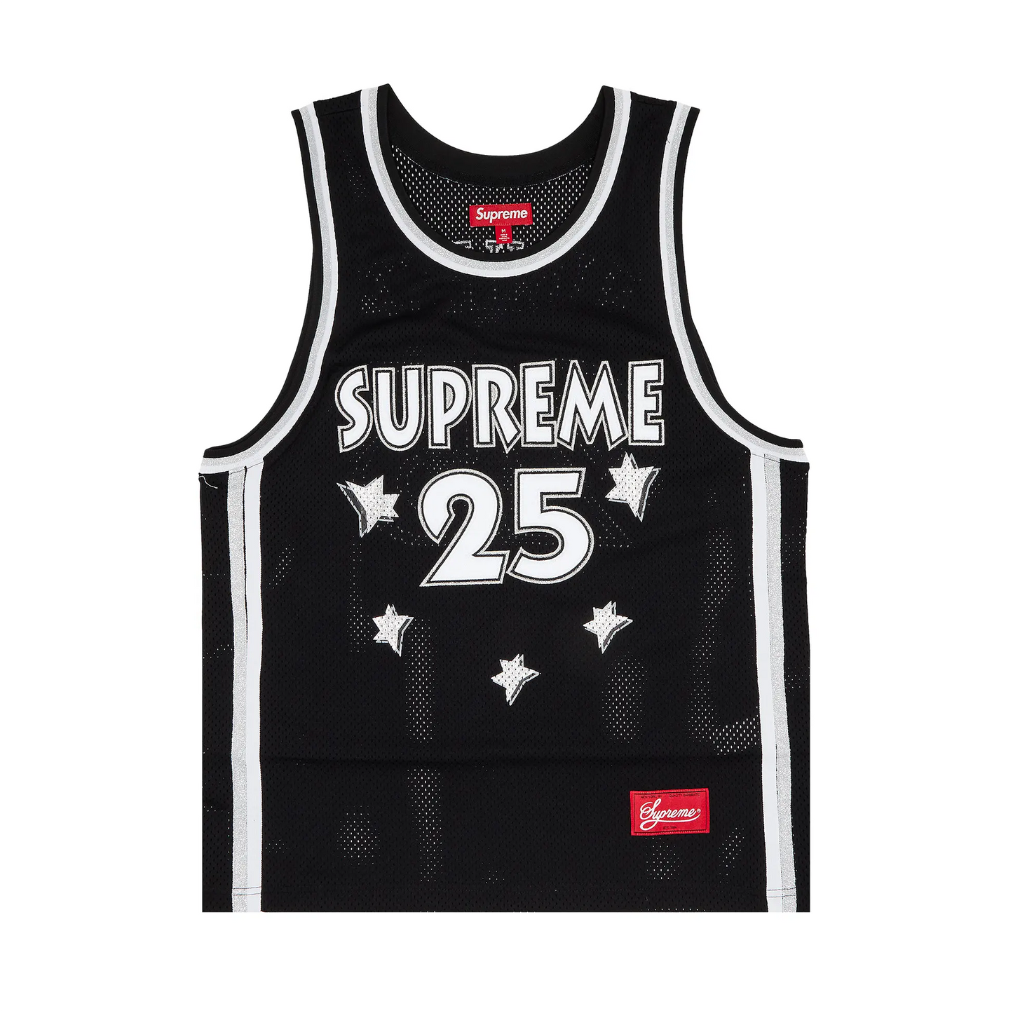 Supreme All Star Basketball Jersey (SS25) Black [USED] - XL (Used)