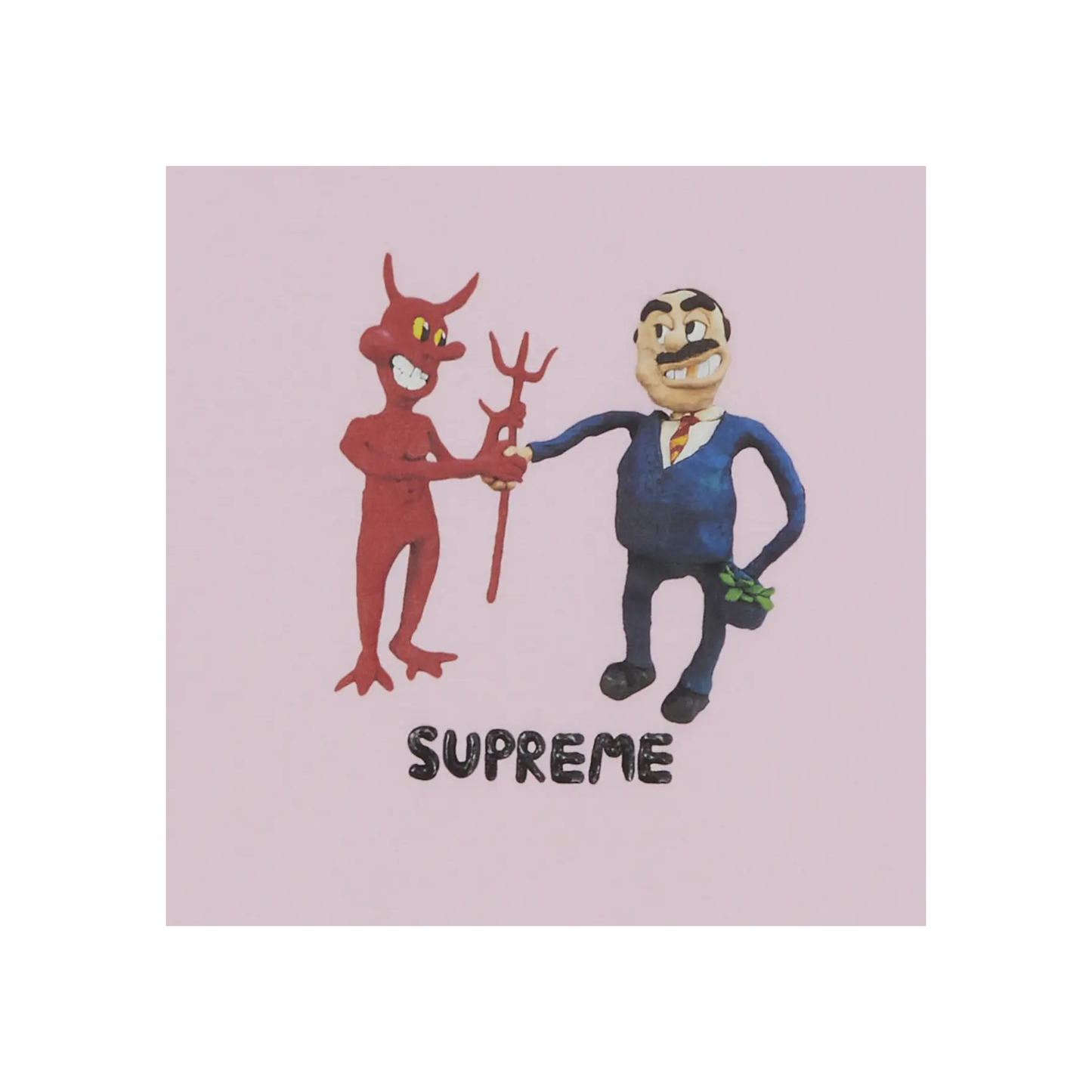 Supreme Business Tee Light Pink [USED] - L (Used)