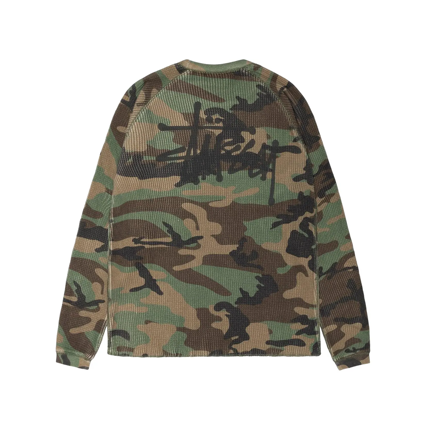 Stussy Basic Thermal Woodland Camo
