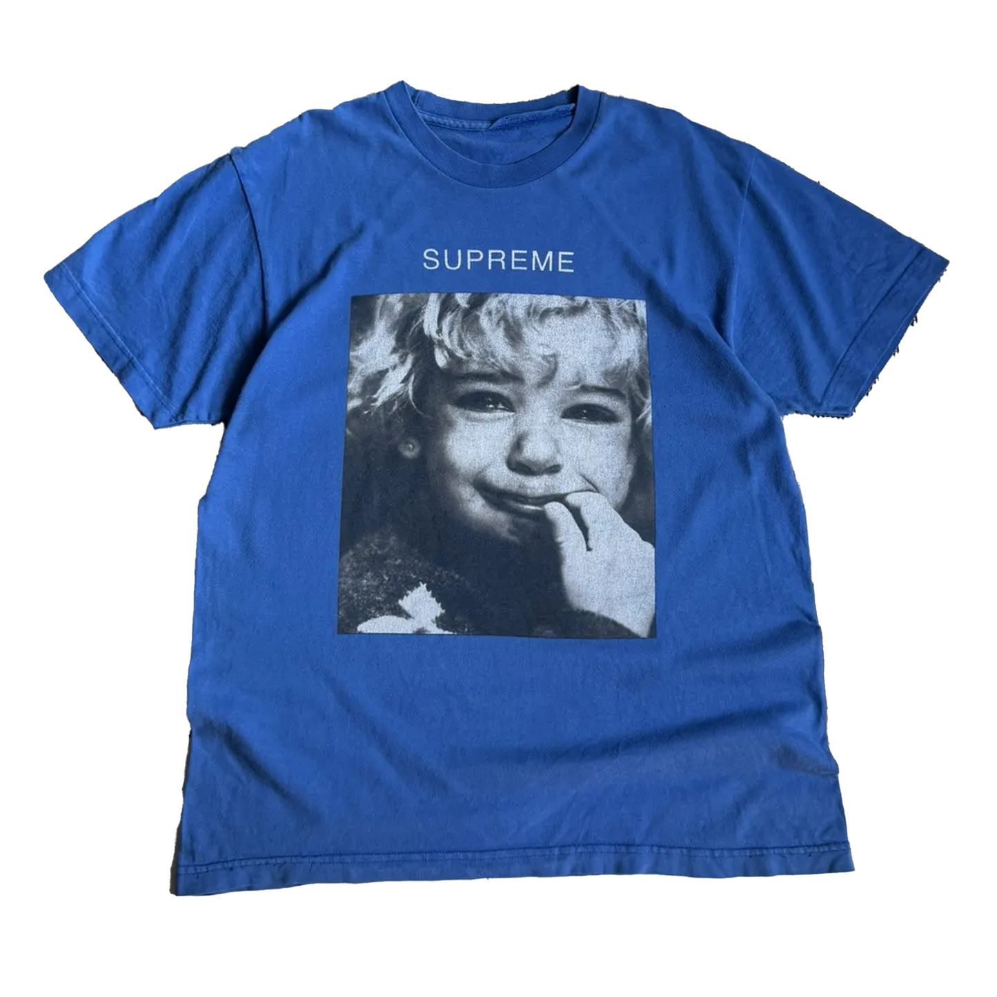 Supreme Crybaby Tee Blue [USED] - M (Used)