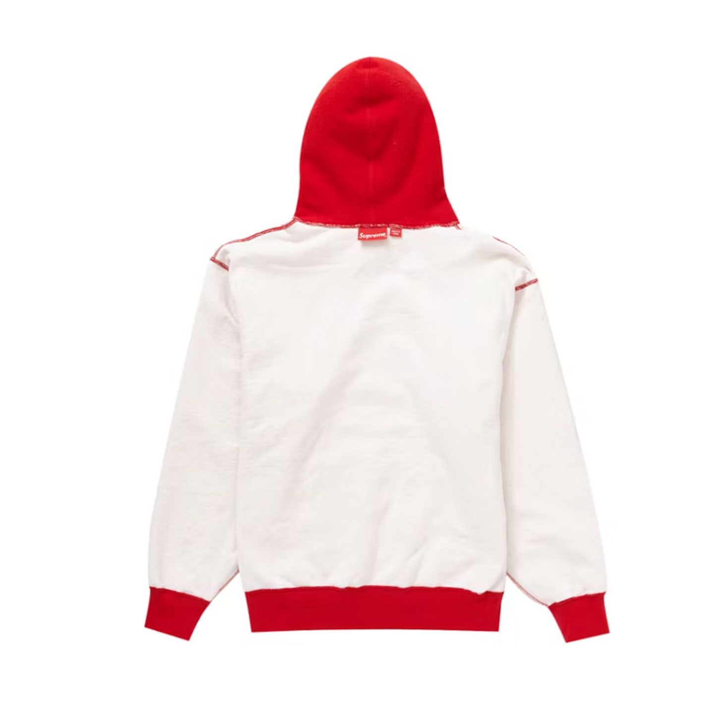 Supreme Inside Out Box Logo Hooded Sweatshirt Red [USED] - M (Used)
